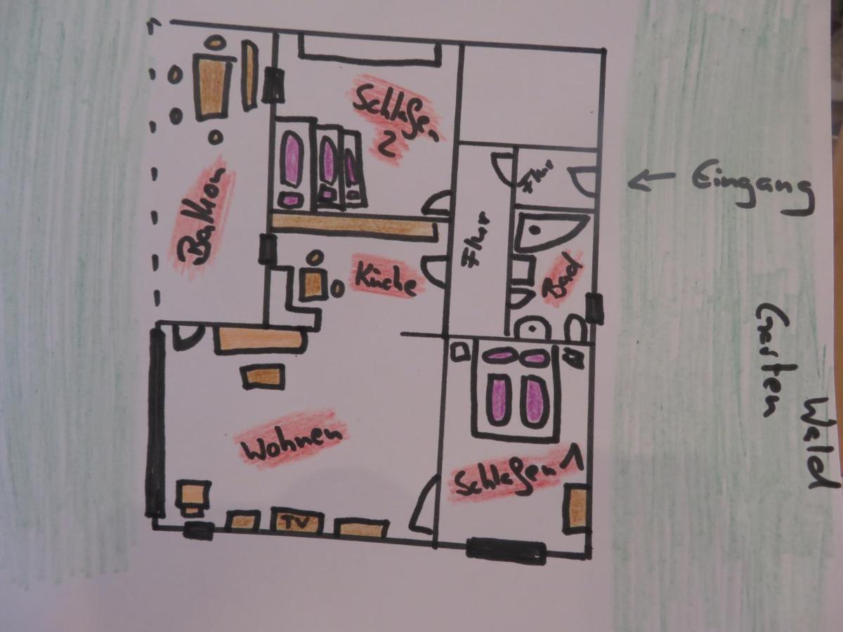 Appartement Haus Sternblick à Bischofswiesen Extérieur photo